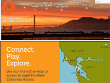 Tablet Screenshot of norcalhostels.org